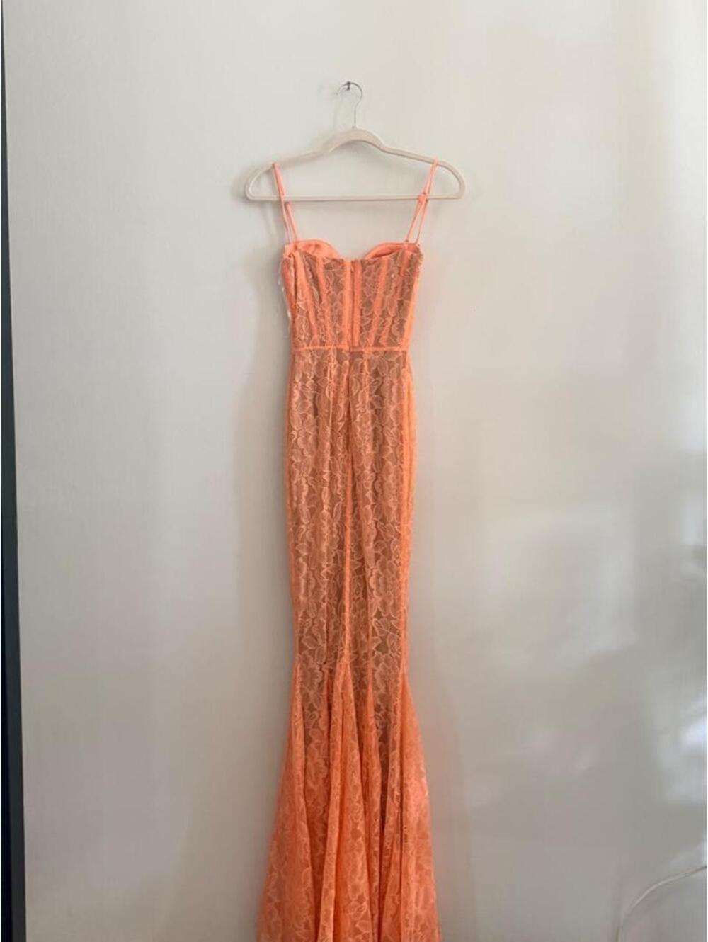 House Of Cb Cordelia Lace-Embroidered Corset Maxi Dress - Picture 6 of 7